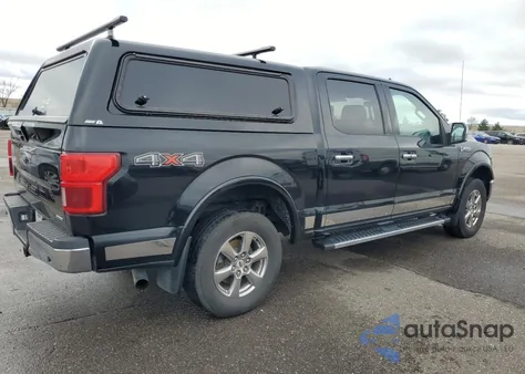 2018 Ford F150 Supercrew z USA, uszkodzony, nr VIN 1FTEW1EG4JKF78656